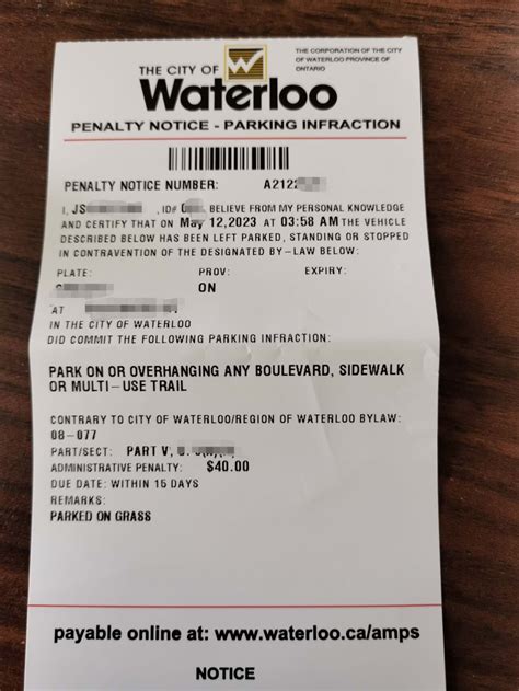 Waterloo Overnight Parking