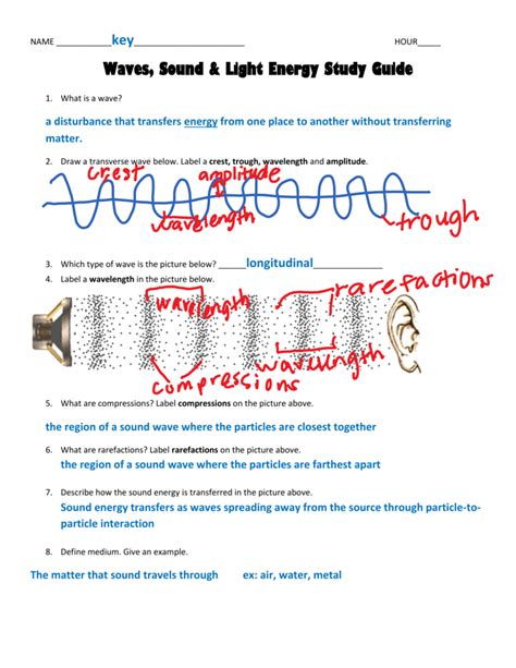 Read Waves Sound And Light Study Guide Answers 
