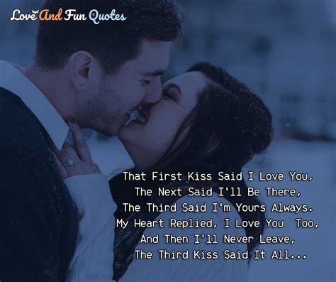 way to describe kissing as a girl quotes