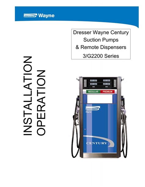 wayne dresser pump protocol