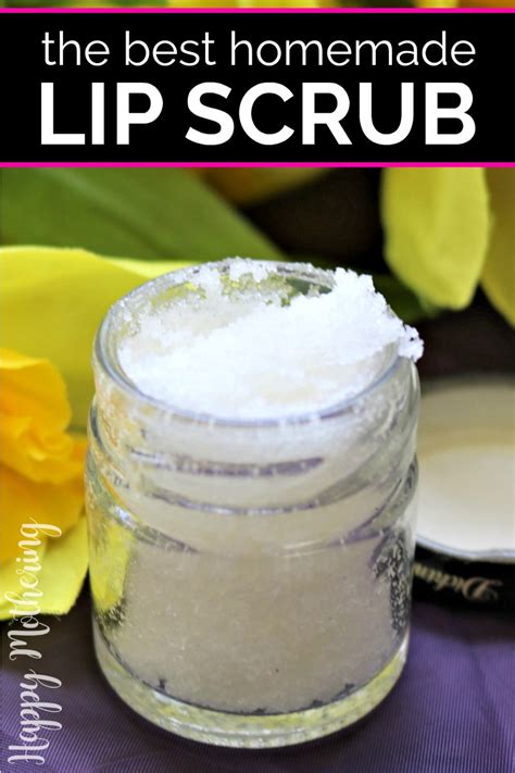 ways to make lip scrub recipe