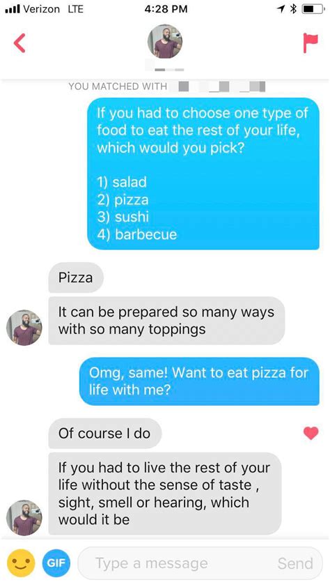 ways to start a conversation with a girl on tinder