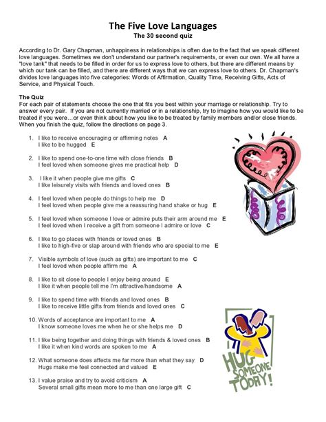 ways to surprise your crush quiz printable