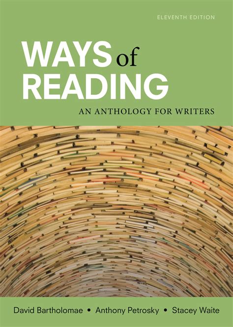 Download Ways Of Reading An Anthology For Writers 