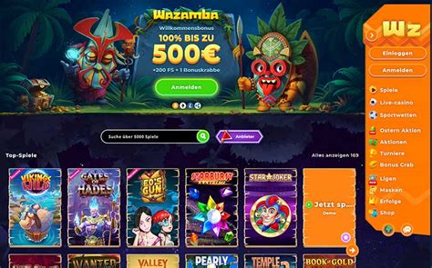 wazamba bonus Online Casino spielen in Deutschland