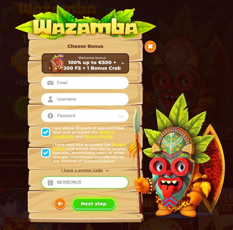 wazamba bonus code