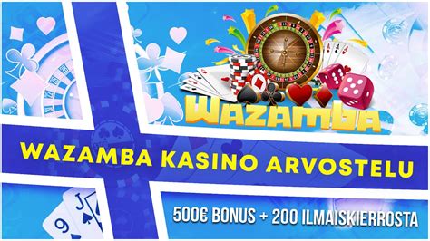 wazamba casino arvostelu dycd luxembourg