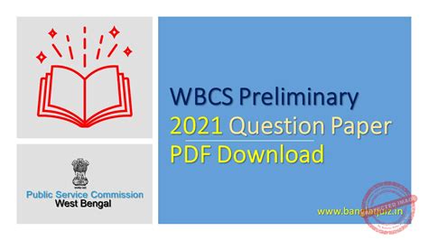 Wbcs Preliminary Question Paper