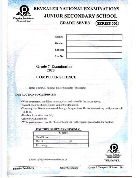 wced grade 7 exam papers