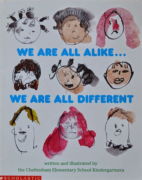 We Are All Alike We Are All Different Alike And Different Activities - Alike And Different Activities