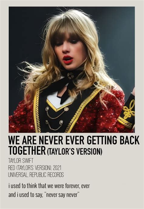 We Are Never Getting Back Together Full Movie