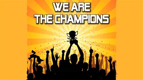 we are the champions audio clip