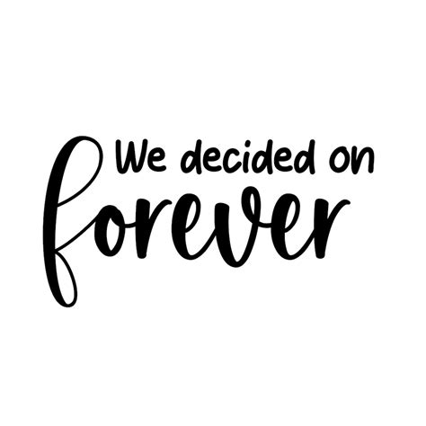 We Decided