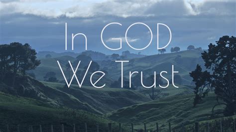 We God In Trust