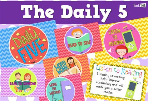 We Love Using The Daily 5 In Kindergarten Daily 5 In Kindergarten - Daily 5 In Kindergarten