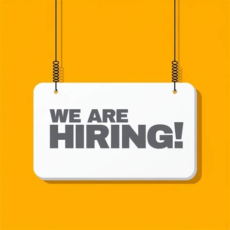 We Re Hiring