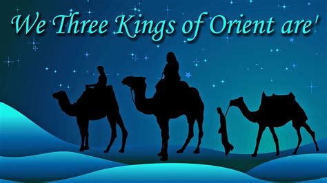 We Three Of Orient Are Lyrics
