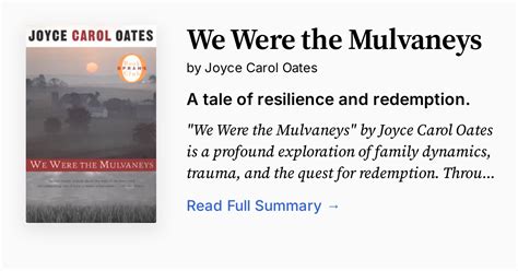 We Were The Mulvaneys Summary