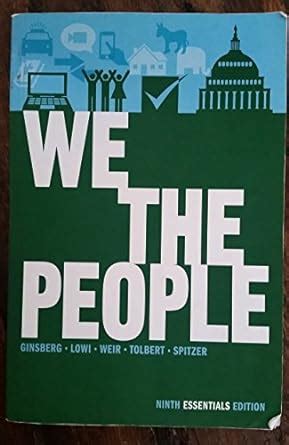 Read Online We The People 9Th Edition Full Version By Ginsbergcourse Smart 
