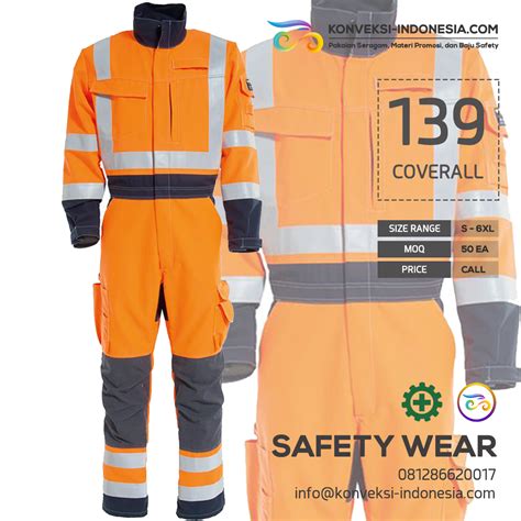 Wearpack Baju Seragam Wearpack Coverall Safety 147 Greto Desain Baju Proyek - Desain Baju Proyek