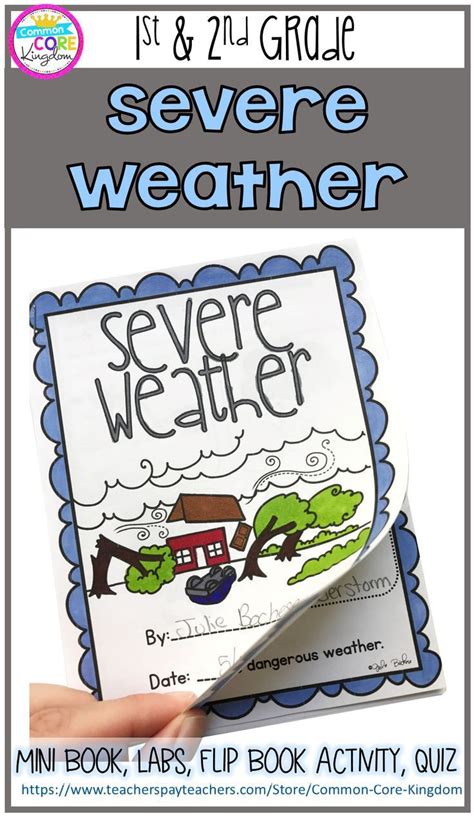 Weather Activities For Second Grade   Severe Weather Activities For Second Grade Tpt - Weather Activities For Second Grade