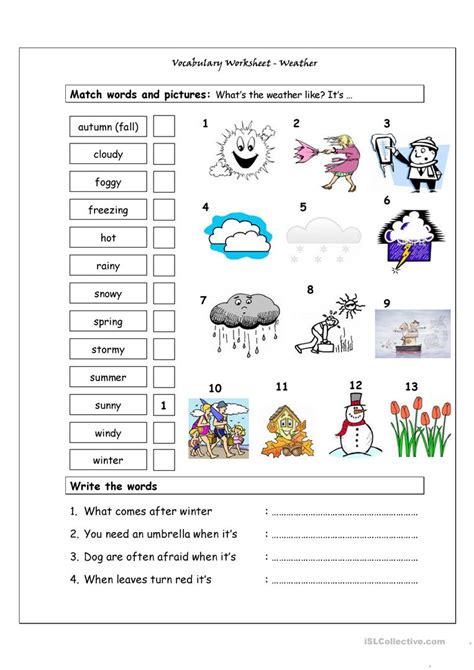 Weather And Climate Interactive Worksheet For Grade 5 Climate Worksheet For Grade 5 - Climate Worksheet For Grade 5