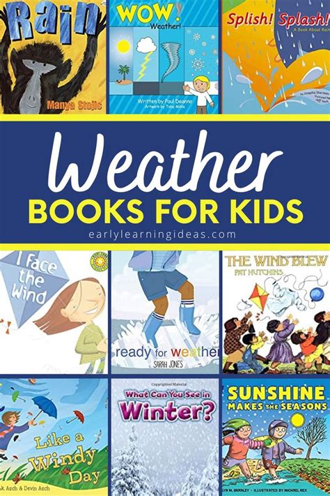 Weather Books For Preschoolers Pre K Pages Weather Books For Kindergarten - Weather Books For Kindergarten