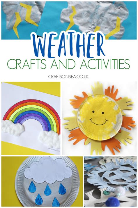 Weather Crafts For Kids Fun Craft Ideas Firstpalette Weather Activities For Second Grade - Weather Activities For Second Grade