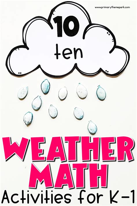 Weather Math Activities Primary Theme Park Math Weather Worksheet For Kindergarten - Math Weather Worksheet For Kindergarten