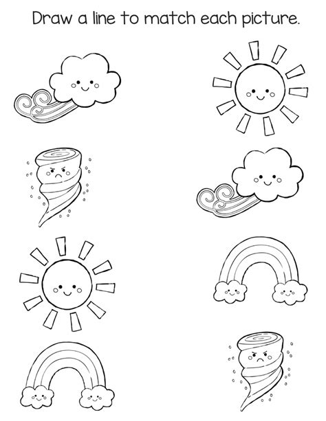 Weather Preschool Printables Preschool Mom Preschool Weather Worksheet - Preschool Weather Worksheet