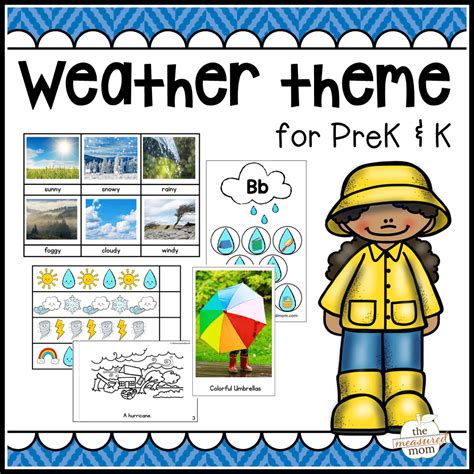 Weather Preschool Printables Preschool Mom Weather Preschool Worksheets - Weather Preschool Worksheets