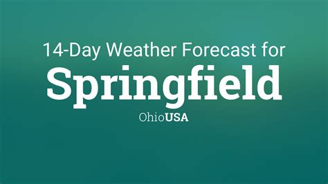 weather springfield ohio