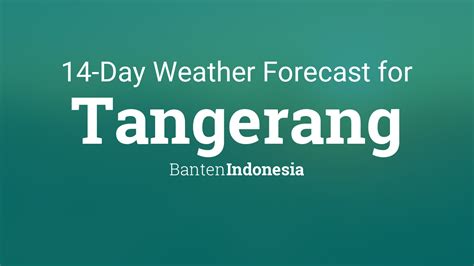 weather tangerang