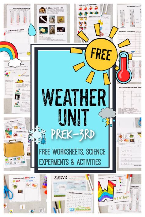 Weather Unit Worksheets Experiments Amp Activities For Kids 4th Grade Weather Unit - 4th Grade Weather Unit