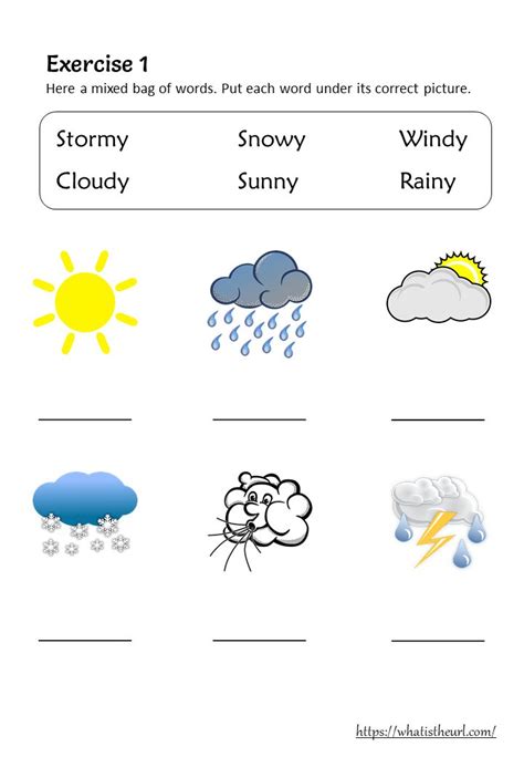 Weather Worksheets For 1st Grade 1st Grade Weather Worksheet - 1st Grade Weather Worksheet