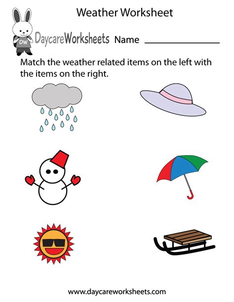 Weather Worksheets For Preschool Kids Academy Preschool Weather Worksheet - Preschool Weather Worksheet