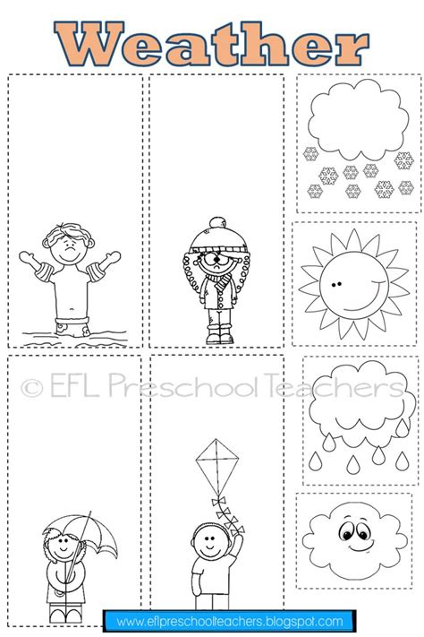 Weather Worksheets For Preschool   Printable Weather Worksheets For Kindergarten 24hourfamily Com - Weather Worksheets For Preschool