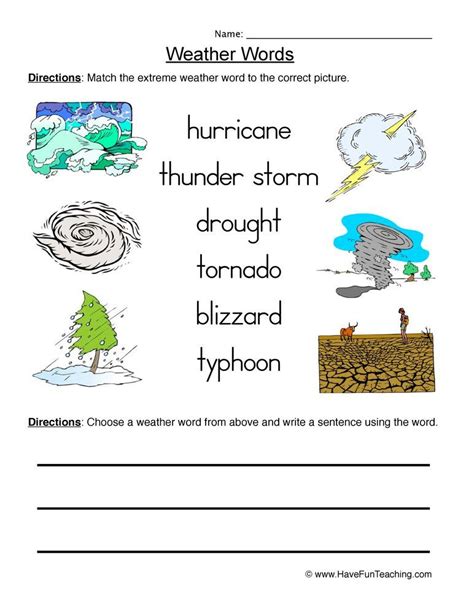 Weather Worksheets Severe Weather Worksheet 5th Grade - Severe Weather Worksheet 5th Grade