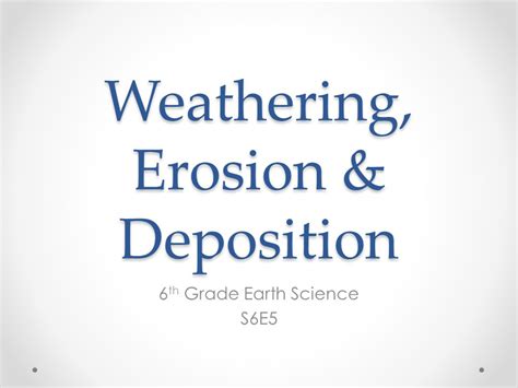 Weathering Erosion Deposition 6th Grade 391 Plays Quizizz Weather Erosion And Deposition Worksheet - Weather Erosion And Deposition Worksheet