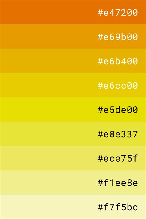 web color yellow