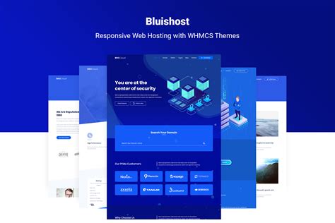 web hosting template whmcs
