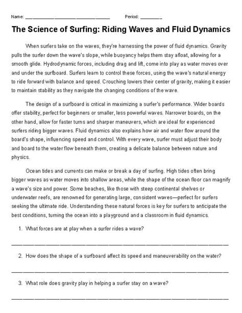 Web Surfing Science Answer Key