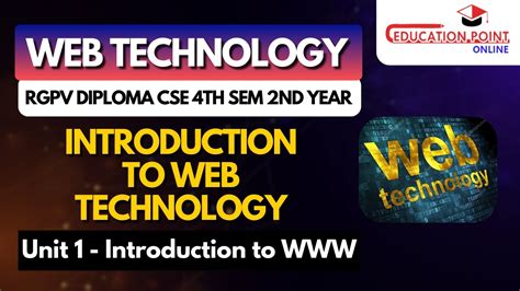Web Technology Cse