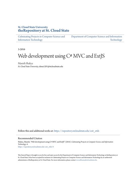 Download Web Development Using C Mvc And Extjs 
