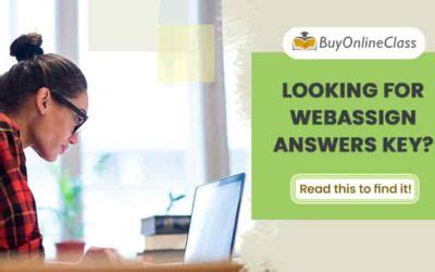 Webassign Answer Keys