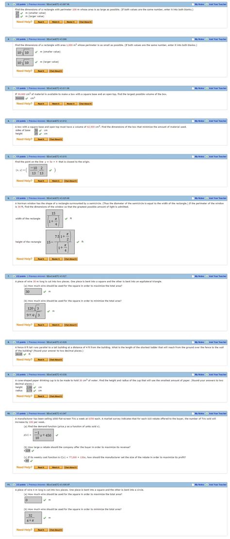 Webassign Statistics Answers