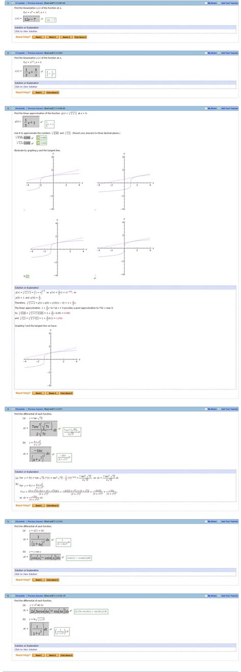 Read Webassign Calculus Ii Homework 2 Answers Raniga 