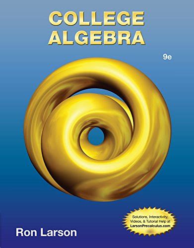 Read Webassign College Algebra Answers 9Th Edition 