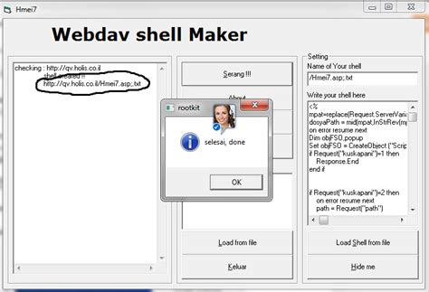 webdav asp shell maker