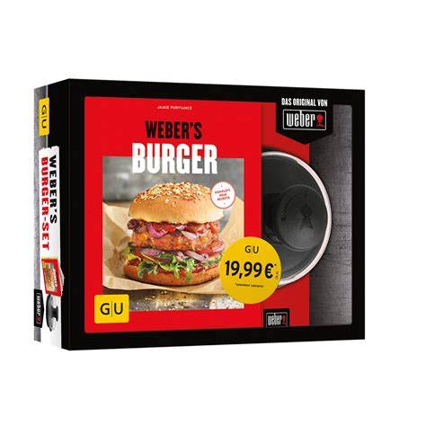 weber s burger set gu buchplus